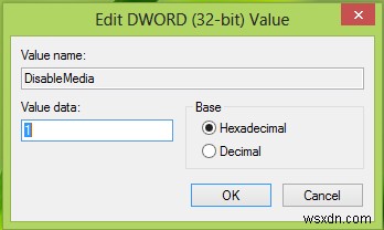 ป้องกันการติดตั้งโปรแกรมจากแหล่งสื่อแบบถอดได้ใน Windows 11/10 