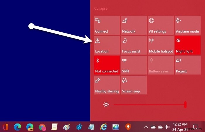 วิธีเปลี่ยนการตั้งค่าตำแหน่งใน Windows 11/10 