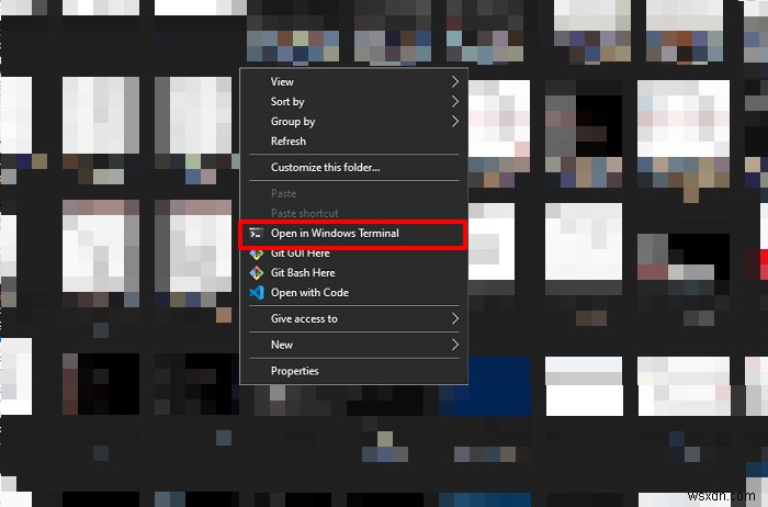 วิธีเพิ่มหรือลบ Open ใน Windows Terminal จากเมนูบริบทใน Windows 11/10 
