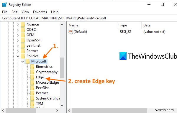 ป้องกันการลบประวัติเบราว์เซอร์และประวัติการดาวน์โหลดใน Microsoft Edge 