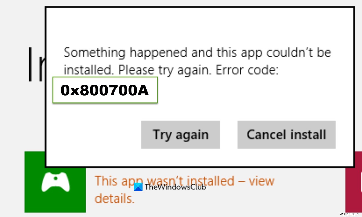 แก้ไขข้อผิดพลาด Microsoft Store 0x800700AA บน Windows 10 