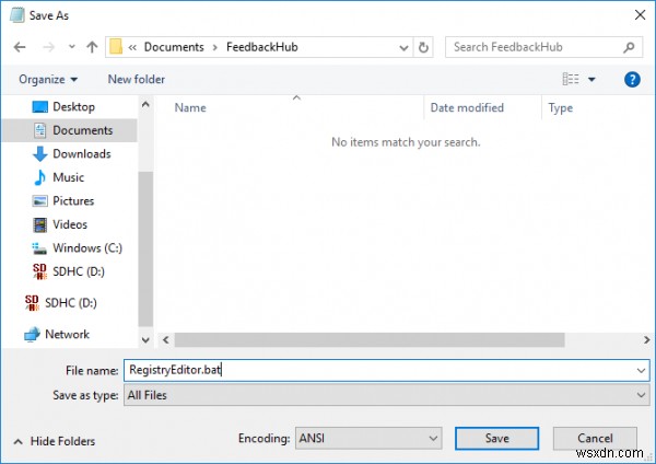 วิธีสร้างเดสก์ท็อปและแป้นพิมพ์ลัดเพื่อเปิด Windows Registry Editor 