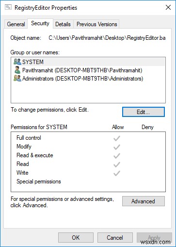 วิธีสร้างเดสก์ท็อปและแป้นพิมพ์ลัดเพื่อเปิด Windows Registry Editor 