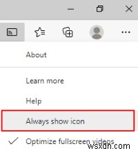 วิธีเพิ่มไอคอน Cast ใน Microsoft Edge Toolbar 