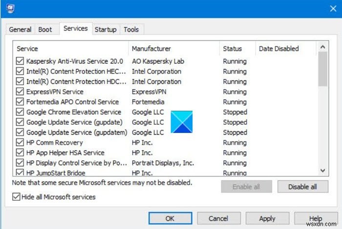 แก้ไข .NET Runtime Error 1026 รหัสข้อยกเว้น c00000fd บนระบบ Windows 10 