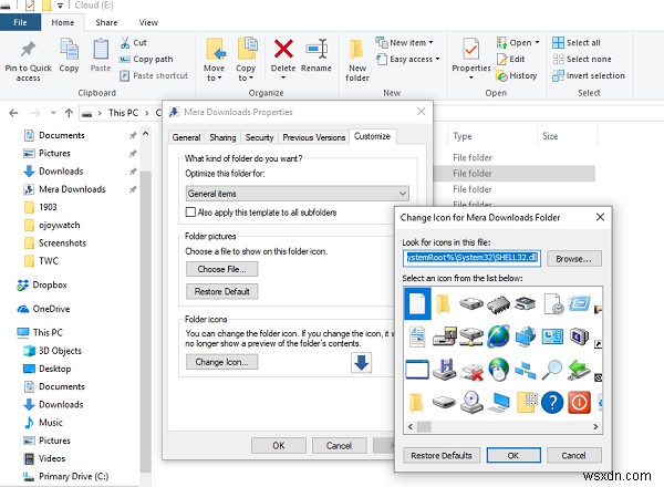วิธีเปลี่ยนชื่อโฟลเดอร์ Quick Access ใน Windows 11/10 