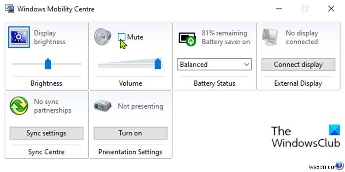 วิธีปิดเสียงหรือเปิดเสียงระดับเสียงใน Windows 11/10 