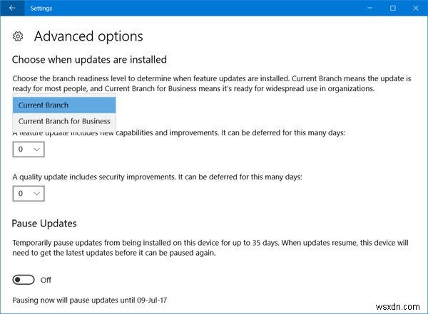 วิธีหน่วงเวลา เลื่อนหรือหยุด Windows Update ใน Windows 11/10 สูงสุด 365 วัน 