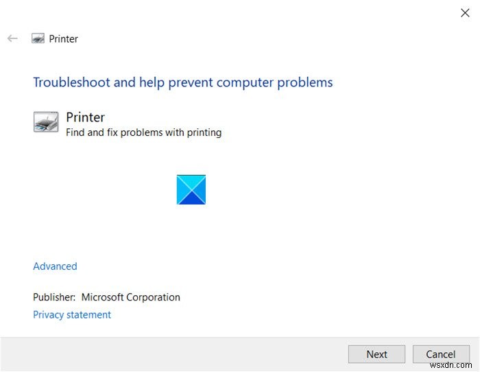 ข้อผิดพลาดไดรเวอร์เครื่องพิมพ์ที่ไม่รู้จัก 0x80070705 ใน Windows 11/10 
