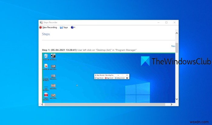 วิธีปิดการใช้งานตัวบันทึกขั้นตอนใน Windows 10 