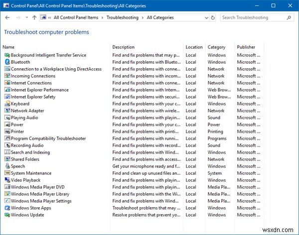 วิธีเรียกใช้ตัวแก้ไขปัญหาใน Windows 11/10 เพื่อแก้ไขปัญหา 