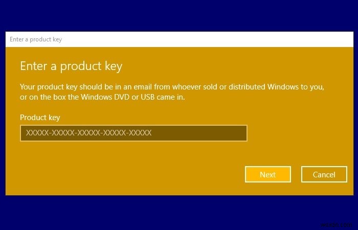 แก้ไขข้อผิดพลาดการเปิดใช้งาน Windows 0xc004e016 