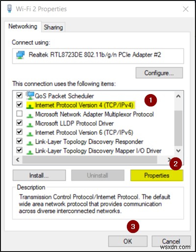 วิธีตั้งค่าที่อยู่ IP แบบคงที่ใน Windows 11/10 