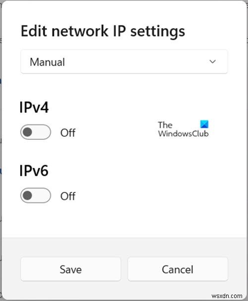 วิธีตั้งค่าที่อยู่ IP แบบคงที่ใน Windows 11/10 