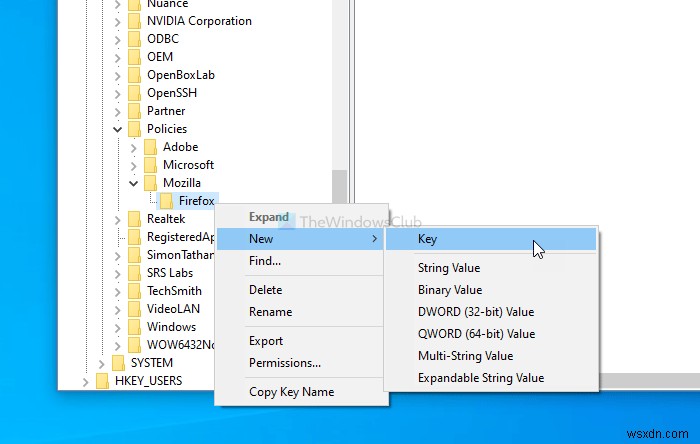 วิธีสร้างบุ๊คมาร์ค Firefox โดยใช้ Group Policy และ Registry Editor 