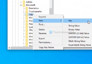 วิธีปิดการแจ้งเตือนแบบพุชของเว็บไซต์ Microsoft Edge 