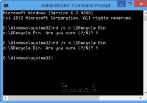 บังคับ Windows ให้ล้างถังรีไซเคิลของผู้ใช้ทั้งหมดพร้อมกัน 