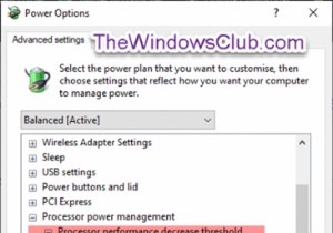 วิธีกำหนดค่าตัวเลือกพลังงานที่ซ่อนอยู่ใน Windows 11/10 