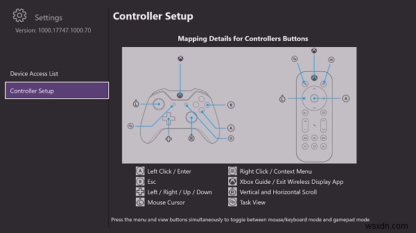 วิธีฉายภาพหน้าจอ PC ไปยัง Xbox One โดยใช้ Wireless Adapter App 