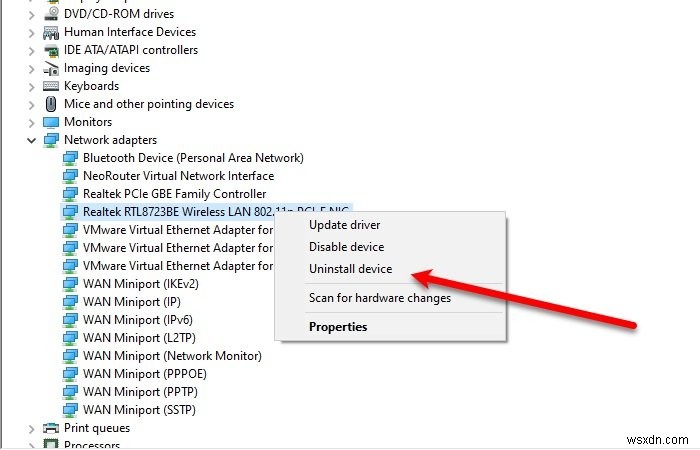 แก้ไขข้อผิดพลาด SystemSettings.ViewModel.SettingEntry หรือ NetworkUX.ViewModel.SettingEntry 