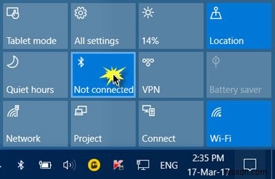 วิธีปิดหรือปิดใช้งาน Bluetooth ใน Windows 11/10 