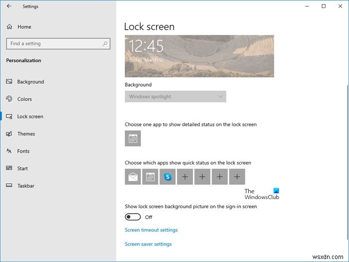 ล็อกหน้าจอเพื่อเข้าสู่ระบบหน้าจอใช้เวลาในการโหลดมากเกินไปใน Windows 10 