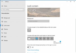 ล็อกหน้าจอเพื่อเข้าสู่ระบบหน้าจอใช้เวลาในการโหลดมากเกินไปใน Windows 10 