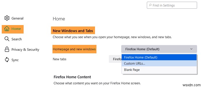 วิธีเปลี่ยนโฮมเพจใน Chrome, Firefox, Edge, Opera browsers 