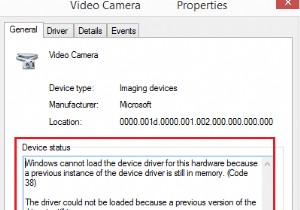 Windows ไม่สามารถโหลดไดรเวอร์อุปกรณ์สำหรับฮาร์ดแวร์นี้ รหัส38 