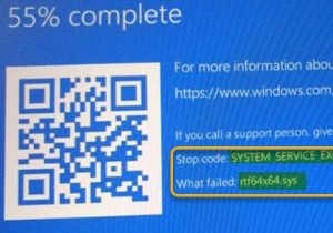 แก้ไขข้อผิดพลาด rtf64x64.sys Blue Screen ใน Windows 11/10 