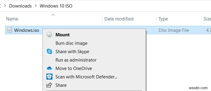 แยกเวอร์ชัน Windows เฉพาะจาก Windows 10 Multiple Edition ISO 