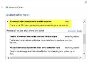 คอมโพเนนต์ Windows Update ต้องได้รับการซ่อมแซมข้อผิดพลาดใน Windows 11/10 