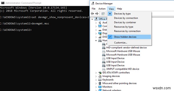 ไดรเวอร์หน้าจอสัมผัสที่รองรับ HID หายไป &ไม่มีอีกต่อไปใน Device Manager 