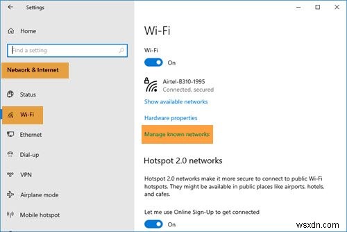WiFi จะไม่ขอรหัสผ่านใน Windows 11/10 