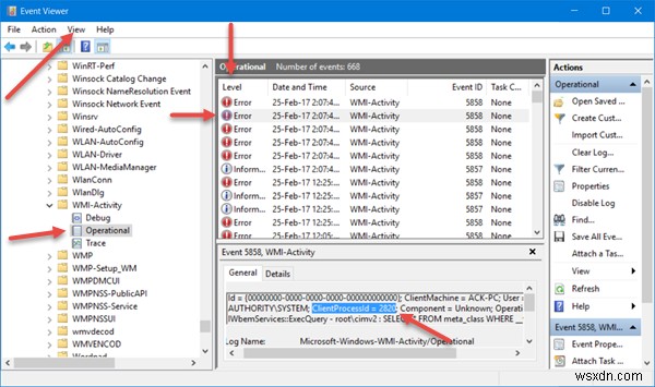 แก้ไข WMI Provider Host (WmiPrvSE.exe) การใช้งาน CPU สูงใน Windows 11/10 