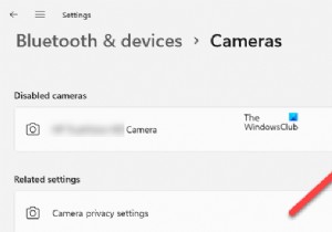 วิธีเปิดหรือปิดเว็บแคมในแล็ปท็อป Windows 11/10 