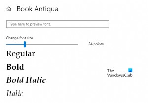 วิธีเปลี่ยนแบบอักษรของระบบเริ่มต้นใน Windows 11/10 