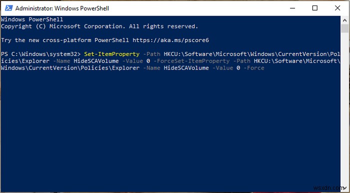 วิธีแก้ไขค่ารีจิสทรีโดยใช้ Windows PowerShell 