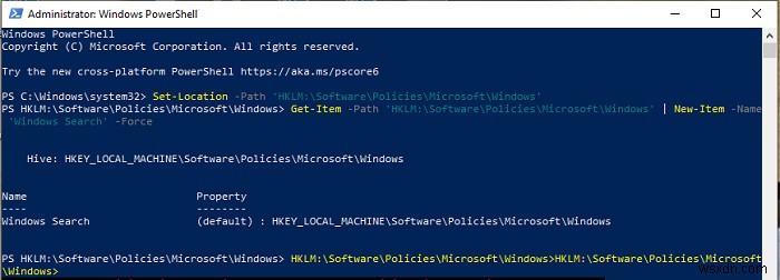 วิธีแก้ไขค่ารีจิสทรีโดยใช้ Windows PowerShell 