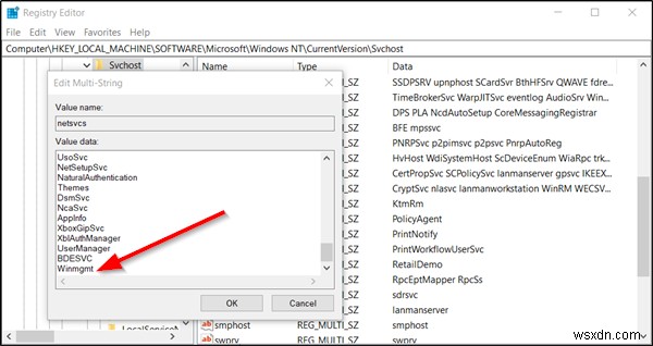 แก้ไขข้อผิดพลาด Windows Management Instrumentation 1083 