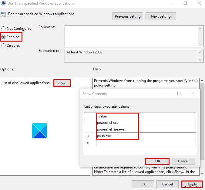 วิธีปิดการใช้งาน PowerShell ใน Windows 11/10 