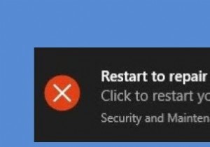 รีสตาร์ทเพื่อซ่อมแซมข้อผิดพลาดของไดรฟ์ปรากฏขึ้นหลังจากรีบูตใน Windows 11/10 