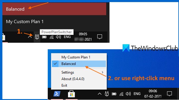 วิธีดู Active Power Plan ใน Windows 11/10 