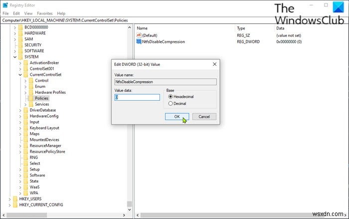 วิธีเปิดหรือปิดการบีบอัดไฟล์ NTFS ใน Windows “/10 