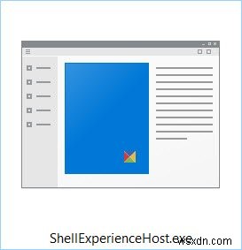 ShellExperienceHost.exe หรือ Windows Shell Experience Host ใน Windows 11/10 