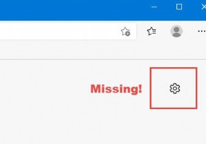 ตัวเลือกการปรับแต่งแท็บใหม่หายไปใน Microsoft Edge 