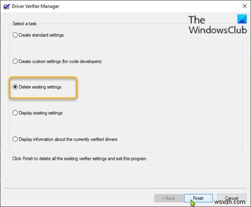 แก้ไขข้อผิดพลาด DRIVER VERIFIER DETECTED VIOLATION Blue Screen ใน Windows 10 