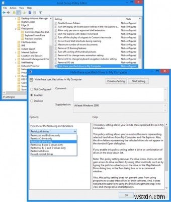 วิธีซ่อนไดรฟ์ใน Windows 11/10 