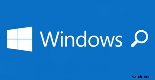 การทำดัชนีการค้นหาของ Windows จะเริ่มต้นใหม่ตั้งแต่ต้นหลังจากรีบูต 