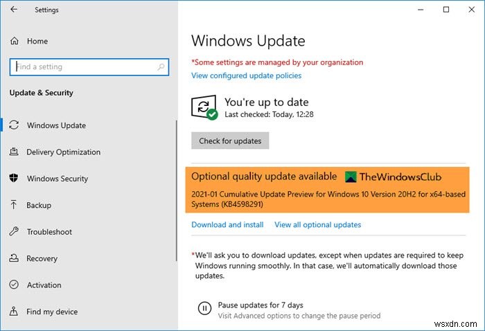 ฉันควรติดตั้งการปรับปรุงคุณภาพเสริมใน Windows 11/10 หรือไม่ 